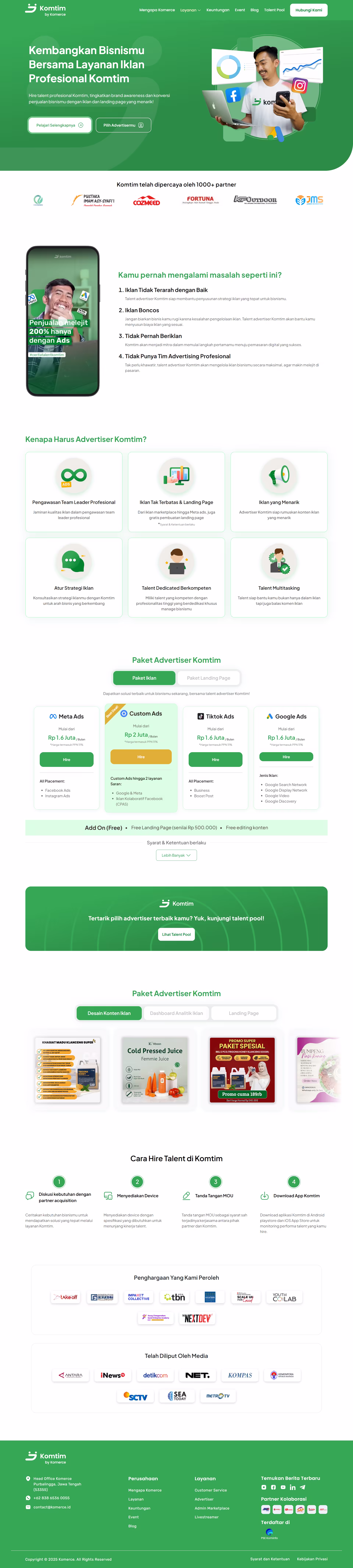 Komtim - Advertiser